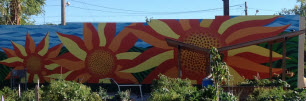 Sunflowers Mural
