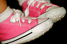 Picture of kids shoes