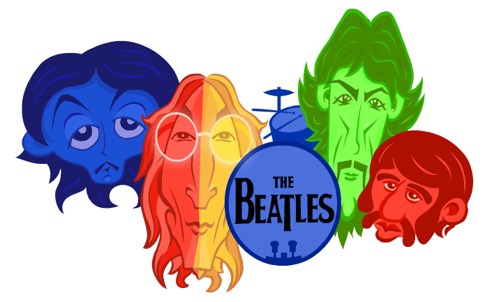 Beatles Google Doodle - John Moore